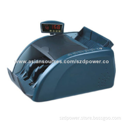 Money counter banknote counting machine with fully self-diagnosis function and chain note detection